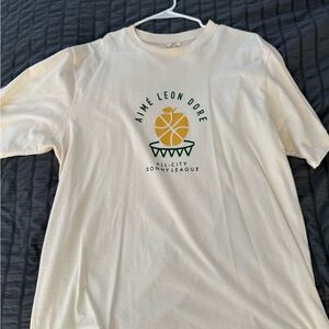 Aime Leon Dore White Graphic Tee